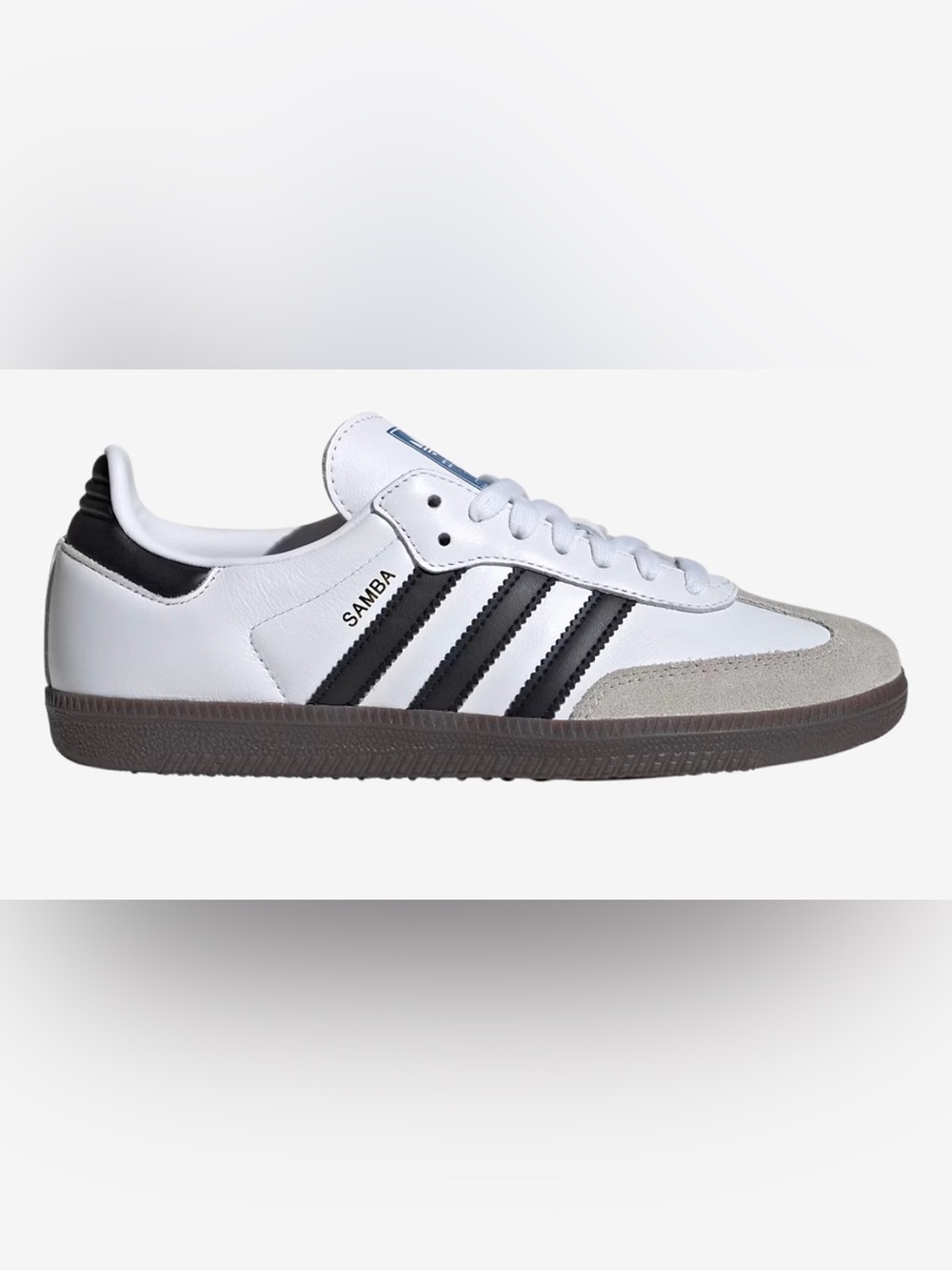 adidas Samba Sneakers - White & Black